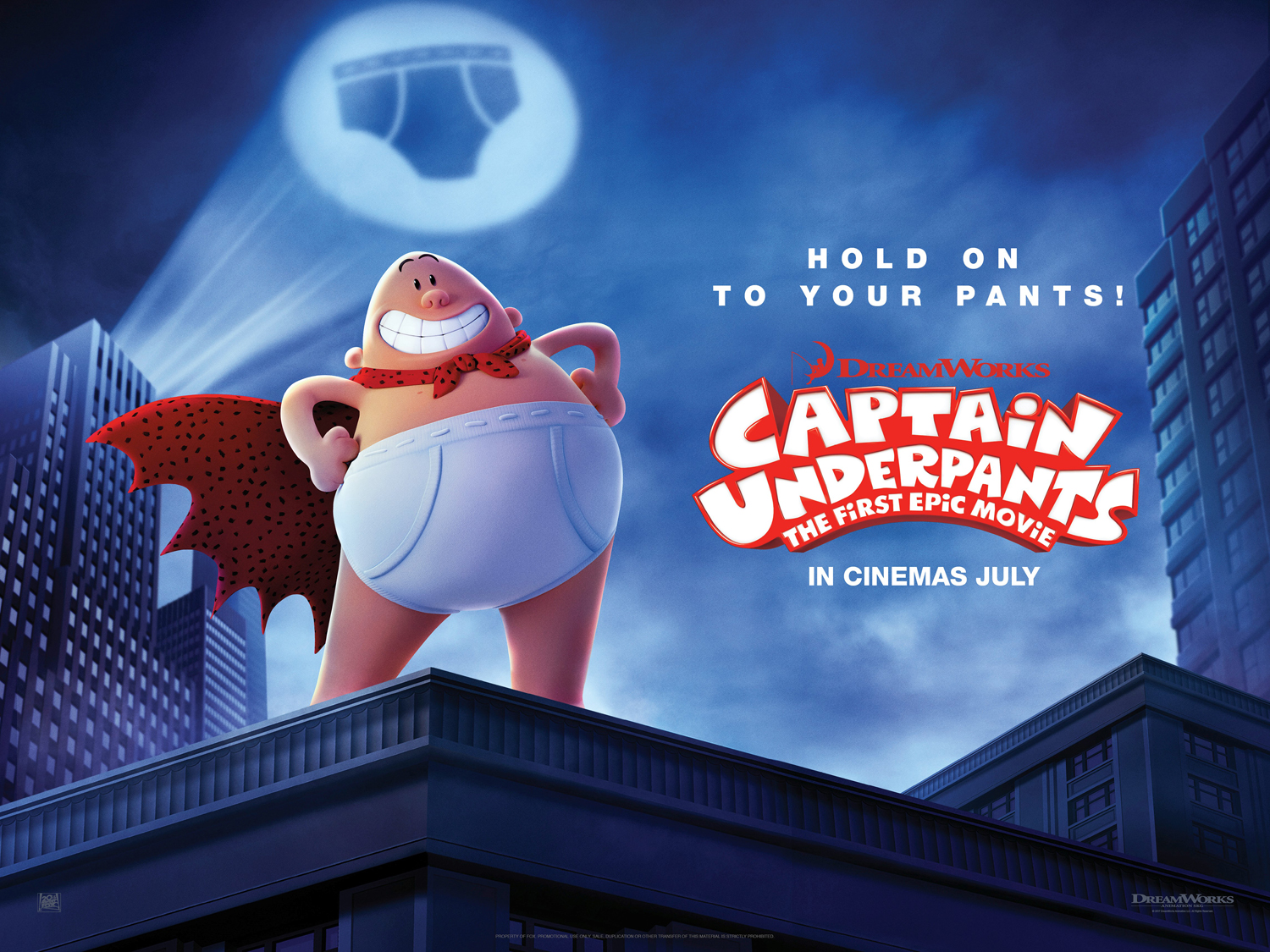 CaptainUnderpants_TheFirstEpicMovie_Quad